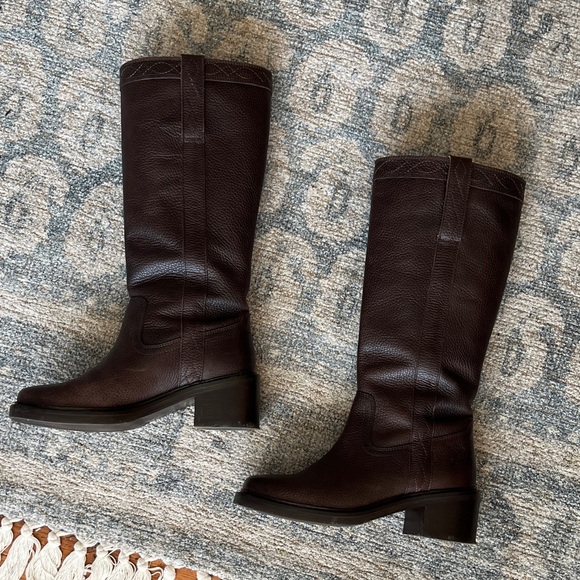 Frye Shoes - Frye Kate riding boots 7.5 brown